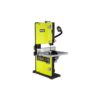 RYOBI - Scie a ruban 250 W - largeur de passe 228 mm - capacité de coupe 228 mm - lampe de travail + lame 1 511 x 6