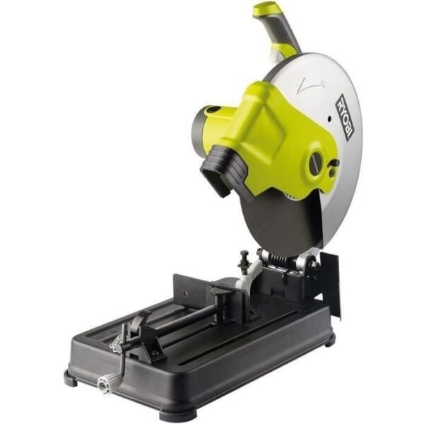 RYOBI - Tronçonneuse a métaux 2 300 W - disque 355 mm - étau rapide + disque a tronçonner 355 mm alésage 25