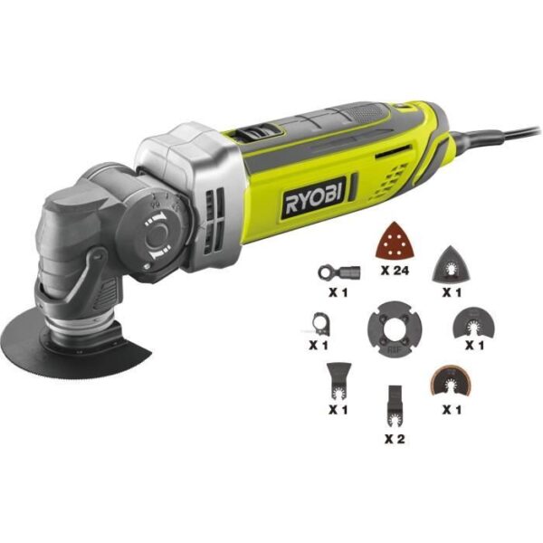 RYOBI - Multitool 300 W - Sac avec plateau de ponçage