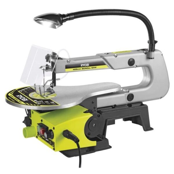 RYOBI - Scie a chantourner 70W - lame 127mm - course de lame 20mm + lame 127mm