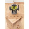 RYOBI - Défonceuse 1 600 W - 10 000-26 000 tr/min - pinces 8/6 mm - 5 fraises incluses - Livrée en coffret - RRT1600-K – Image 4