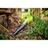 RYOBI - Souffleur 18V ONE+ Turbo Jet - soufflerie 145 km/h - débit air max. : 7,1 m³/min + batterie 4,0 Ah & chargeur - RY18BLA-140 – Image 5