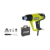 RYOBI - Décapeur thermique 2 000 W - 2 températures 50 / 650°C - affichage LCD - En coffret avec 1 grattoir et 4 buses - EHG2020LCD – Image 3