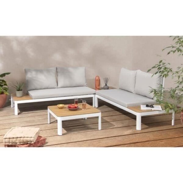 Salon de jardin modulable
