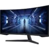 Ecran PC Gamer Incurvé - SAMSUNG - ODYSSEY G5 - G55T C34G55TWWP - 34'' UWQHD - Dalle VA - 1 ms - 165Hz - HDMI / DisplayPort / USB – Image 6