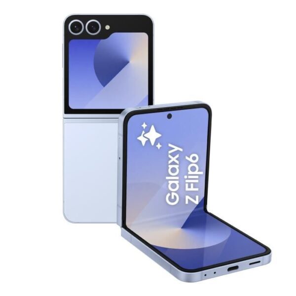 Samsung Galaxy Z Flip6 Smartphone 512 Go Bleu