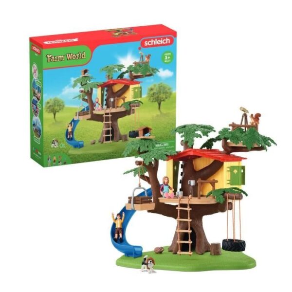 Cabane aventure dans les arbres