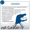Brosse universelle pour taches profondes - SCHEPPACH - PRB300 - Compatible avec les aspirateurs eau et poussiere standards – Image 5