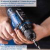 perceuse visseuse sans fil BC-DD60-X - brushless 60 Nm mandrin 13mm - SCHEPPACH 20V IXES - sans batterie ni chargeur – Image 5