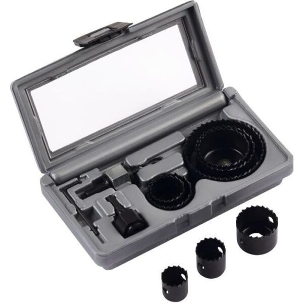 Coffret 8 scies cloches - BOSCH - HSS bimetal - Ø 22/25/29/35/38/44/51/68 mm