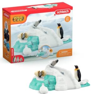 Figurines Famille pingouin sur la banquise