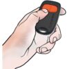 Télécommande 2 canaux - SCS SENTINEL - SimplyControl - Orange, portée 40m, fréquence 433.92 MHz, pile lithium CR2032 incluse – Image 5