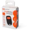 Télécommande 2 canaux - SCS SENTINEL - SimplyControl - Orange, portée 40m, fréquence 433.92 MHz, pile lithium CR2032 incluse – Image 6