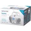Lecteur Radio CD - SENCOR - SPT 2700 WH - 3 W - CD / Bluetooth / MP3 - Blanc – Image 3