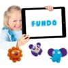 Pâte a modeler FunDo - Animaux sauvages (3x90gr-1x40gr) - SES CREATIVE - Interactive pour les jeunes enfants. – Image 2