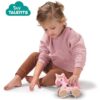 Licorne en bois 2 en 1 - A pousser et a tirer - SES CREATIVE - Licorne rose a pousser ou a tirer. – Image 3