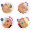 Tatouages glamour 3 en 1 - SES CREATIVE - Multicolore - Blanc - Pour enfants des 5 mois – Image 3
