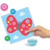 Kit 3 en 1 Peinture au doigt, coloriage et formes autocollantes SES CREATIVE My first – Image 4