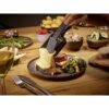 Raclette Gril - SEVERIN - RG2360 - 4 pers. - Compacte - Plaque 24 x 24 cm - Inclus 4 Poelons et spatules - Noir – Image 2