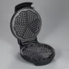 SEVERIN WA2103 Gaufrier peu encombrant 5 parts - forme de coeur originale - thermostat réglable - revetement anti-adhésif - – Image 2