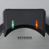 SEVERIN WA2103 Gaufrier peu encombrant 5 parts - forme de coeur originale - thermostat réglable - revetement anti-adhésif - – Image 3