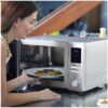 SHARP R-922STWE - Micro ondes grill Inox - 32 L - 1000 W - Grill 1100 W - Four 2500 W - Pose libre – Image 4