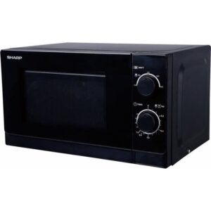 Four micro-ondes monofonction - SHARP - R-200BKW - 20 L - 800W - 5 niveaux de puissance - Noir