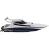 Bateau Télécommandé - SILVERLIT - 4SPEED - Speed Boat - 8 km/h - 34 cm - blanc et noir - des 8 ans – Image 2