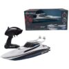 Bateau Télécommandé - SILVERLIT - 4SPEED - Speed Boat - 8 km/h - 34 cm - blanc et noir - des 8 ans – Image 5