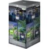 Lampadaire solaire - SMART GARDEN - Metro - 20 lumens - Noir - 130 x 18 cm – Image 2