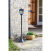 Lampadaire solaire - SMART GARDEN - Metro - 20 lumens - Noir - 130 x 18 cm – Image 3
