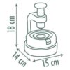 Smoby - Loisirs créatif - Recharges de 16 fleurs - Pour le Set de création d'objets décoratifs - Fabriqué en France – Image 5