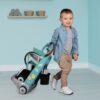 SMOBY - Chariot de ménage + aspirateur électronique avec bruit d'aspiration - 9 Accessoires - Piles Incluses - des 3 ans – Image 2
