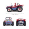 Jada - Marvel - Voiture Radiocommandée Spiderman - Fonction turbo - Figurine incluse - Des 6ans – Image 4