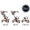 Smoby - Tricycle Mickey évolutif enfant - 3 roues - Multicolore – Image 2