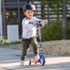 Smoby - Spidey - Patinette 3 roues silencieuses - Structure métal - Trottinette enfant guidon réglable – Image 3