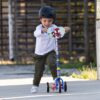 Smoby - Spidey - Patinette 3 roues silencieuses - Structure métal - Trottinette enfant guidon réglable – Image 6