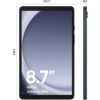 Tablette tactile Samsung Galaxy TAB A9 128Go Wifi Bleu Marine – Image 3