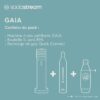 SodaStream GAIA Machine a Eau Pétillante - Pack 1 Bouteille 1L Compatible Lave-Vaisselle + 1 Recharge de Gaz 60L a Clipser - Noire – Image 3