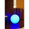 Boule lumineuse solaire LED en polyéthylene 30cm - LUMISKY - Multicolore - Extérieur – Image 2