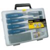 Coffret de ciseaux a bois manche ABS STANLEY - 0-16-130 - Jeu de 4 pieces – Image 2