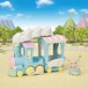 Train a vapeur pour enfant - SYLVANIAN FAMILIES - Bébé Fennec inclus - Sieges animés - Jusqu'a 5 personnages – Image 2