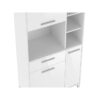 Buffet de cuisine - Blanc brillant - Contemporain - 3 portes - ECO - L 80 x P 40 x H 178 cm – Image 4