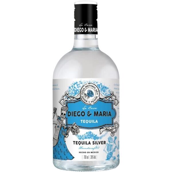 La Casa Diego & Maria - Tequila Silver - 70 cl - 38