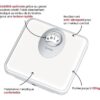 120kg max - Modele 'T61' Blanc