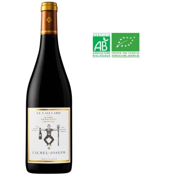 Calmel & Joseph Le Gaillard  Faugeres - Vin rouge de Languedoc Bio 2021