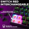 Clavier Gamer - The G-Lab - KEYZ THALLIUM TKL - Mécanique (Switch Rouge) - Hot Swappable - RGB - Filaire - Azerty - Noir – Image 2