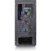 Boîtier PC Moyen Tour sans alim - THERMALTAKE View 200 TG ARGB (Noir) - ATX/Micro ATX - 3x120mm A-RGB - USB 3.0/2.0 - Verre trempé – Image 5