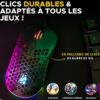 Souris Gamer filaire - The G-Lab - KULT-OXYGEN - RGB - 12800 DPI - Noir – Image 3