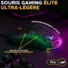 Souris Gamer filaire - The G-Lab - KULT-OXYGEN - RGB - 12800 DPI - Noir – Image 4